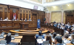 26 March 2015 Participants of the roundtable on the Reform of the Electoral System in the Republic of Serbia